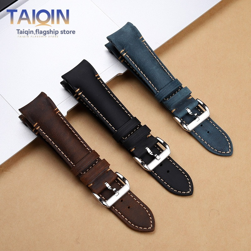 Luxury Watch Engraving - 20 22mm Curved end Retro matte