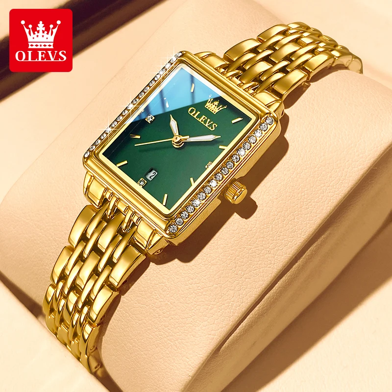 Luxury Watch Lady - OLEVS 9995 Elegant Quartz Ladies Womens