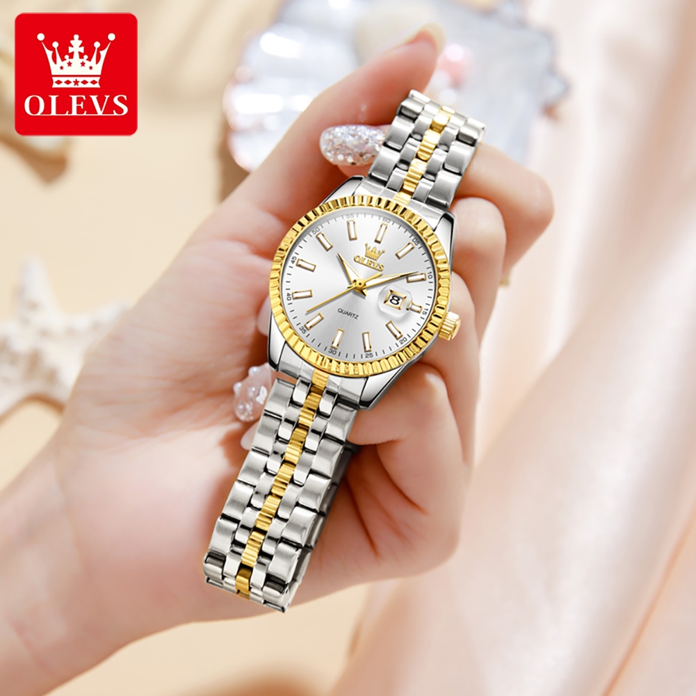 Luxury Watch Hd - OLEVS 5593 Women Watch Luxury Brand