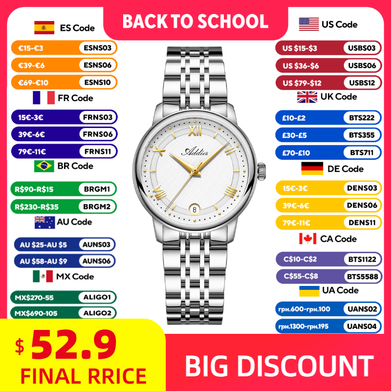 Luxury Watch Lady - ADDIES New Luxury Woman‘s Watch GM12