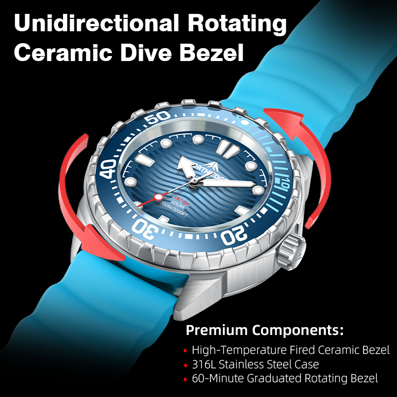 NORTH EDGE 2026 New TRITON Sol - Luxury Watch Display Case ulasan dan harga