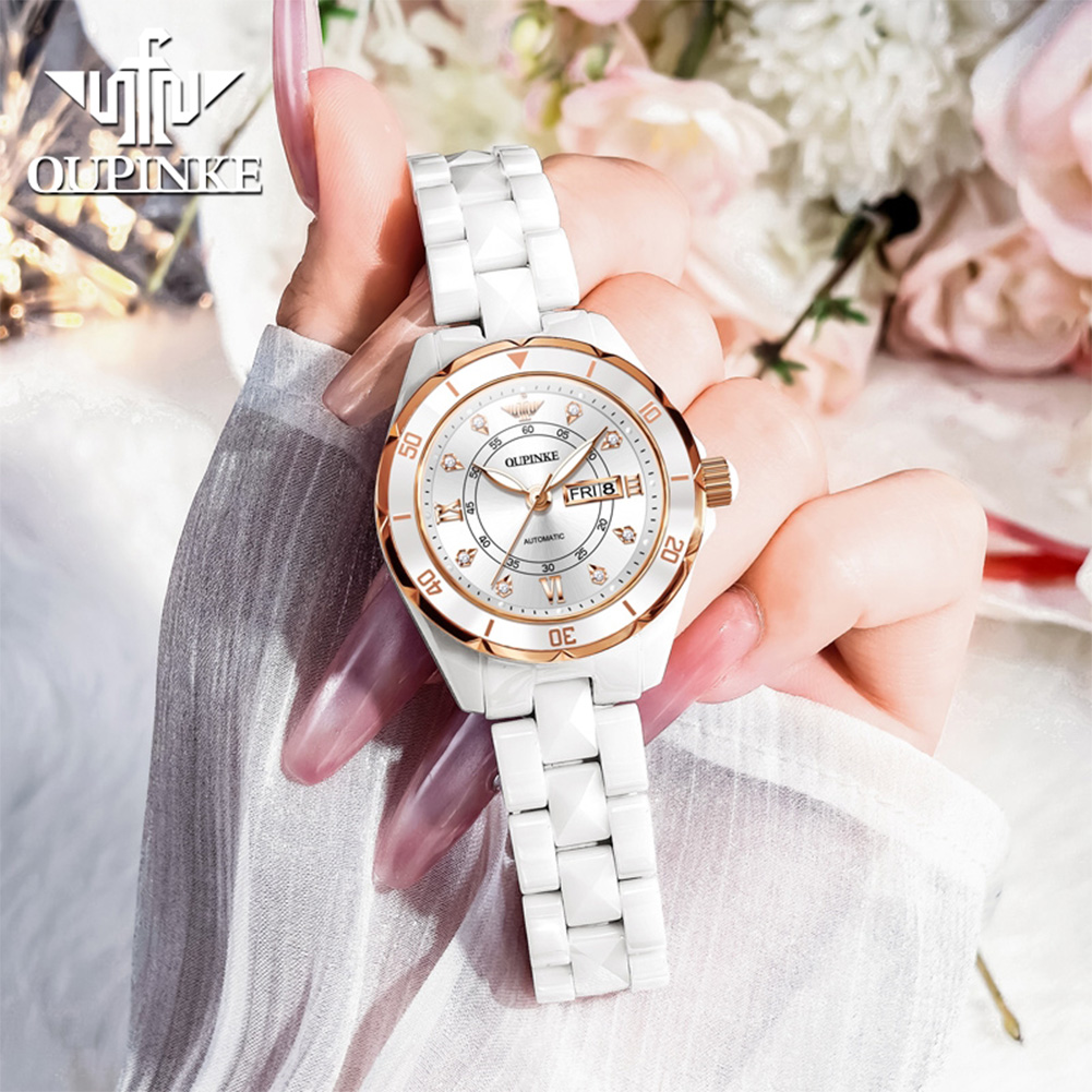 OUPINKE 3301 Automatic Mechani - Sapphire Crystal Display ulasan dan harga