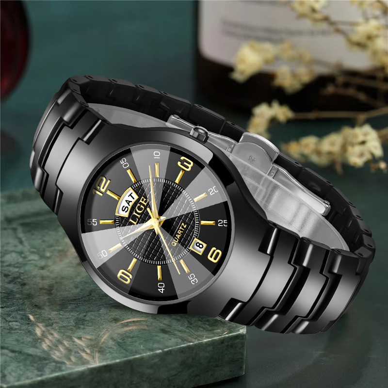LIGE Fashion Elegant Women's W - Luxury Watch Dial ulasan dan harga