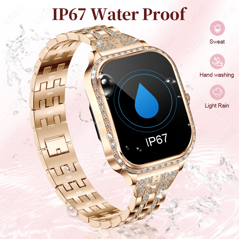 New Luxury Smart Watch Ladies  - Luxury Watch Hd ulasan dan harga