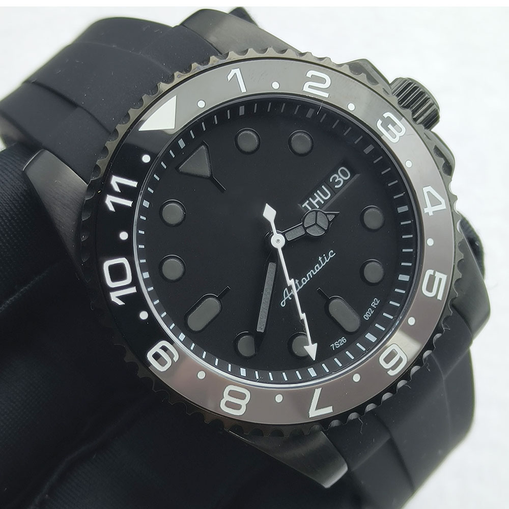 40MM NH36 Watch Black Men's St - Sapphire Crystal Display ulasan dan harga