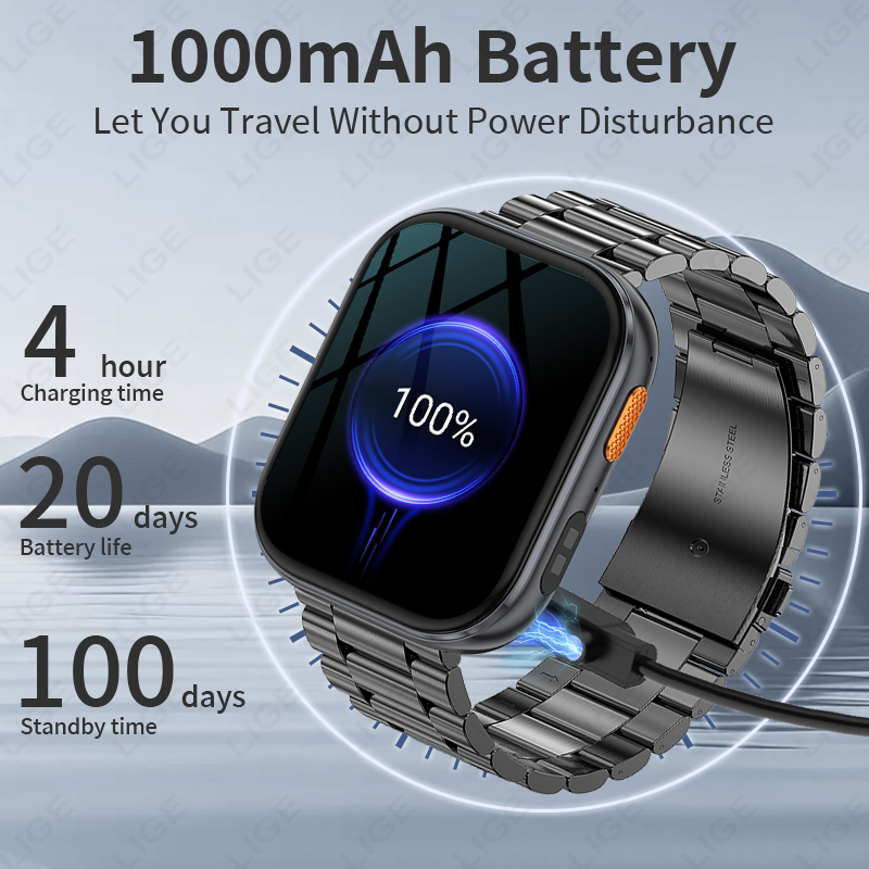 LIGE New Military Outdoor 1000 - Luxury Watch Hd ulasan dan harga