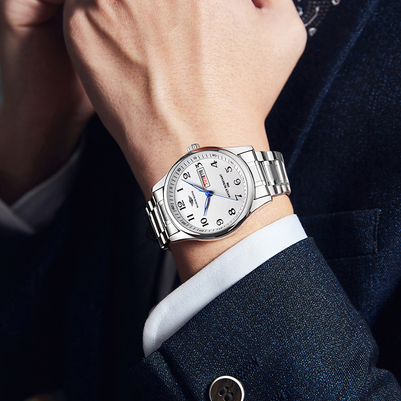 WLISTH Luxury Brand Men's Watc - Luxury Watch With Arabic Numerals ulasan dan harga