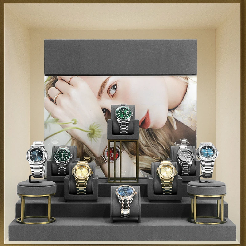 Watch display props live broad - Luxury Watch Stand ulasan dan harga