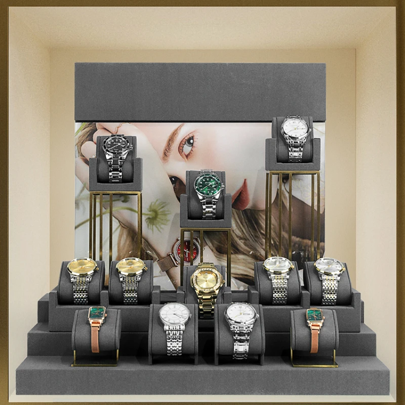 Watch display props live broad - Luxury Watch Stand ulasan dan harga