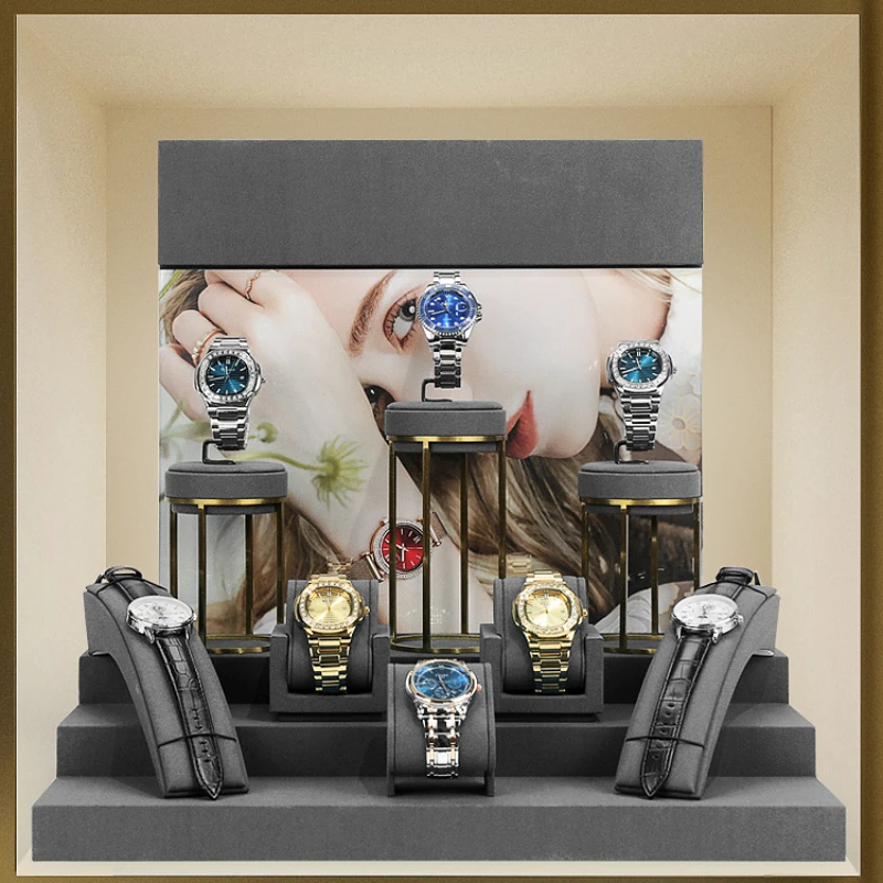 Watch display props live broad - Luxury Watch Stand ulasan dan harga