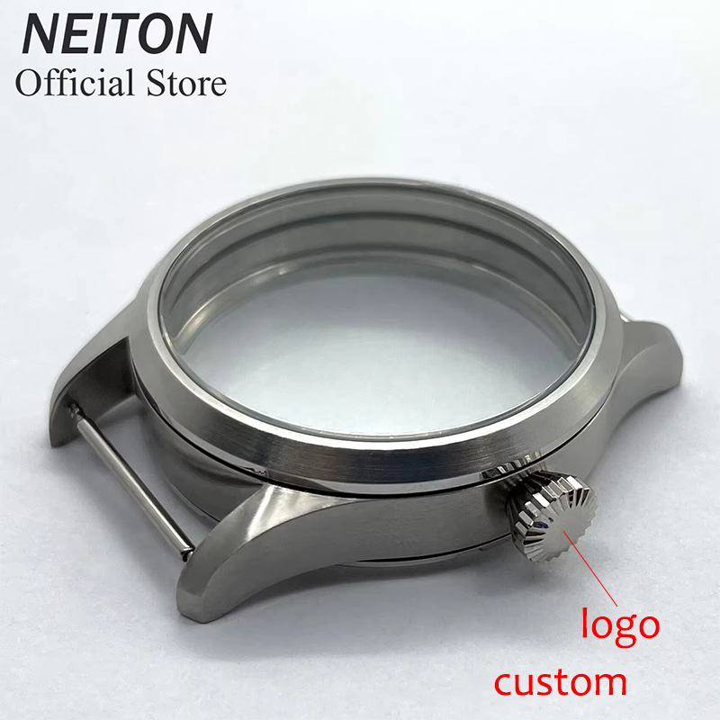 NEITON 42mm Manual Watch Case  - Sapphire Crystal Display ulasan dan harga