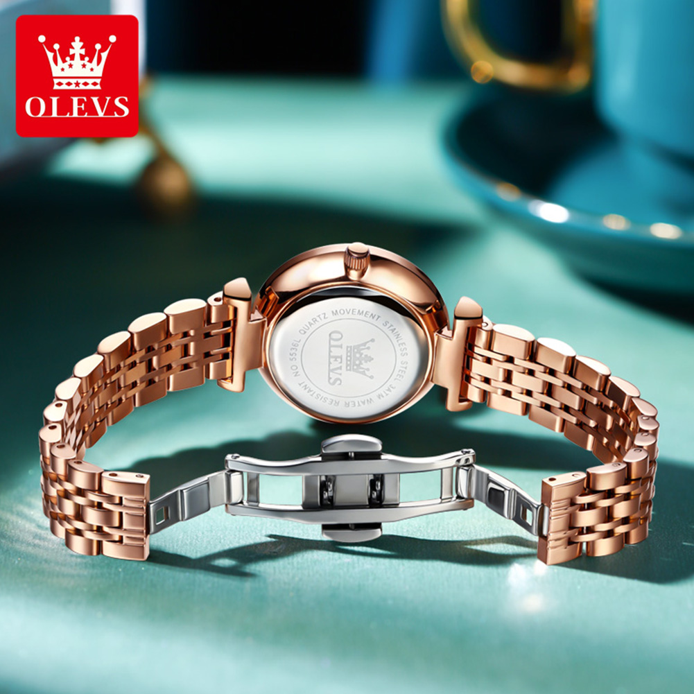 OLEVS 5536 Brand Beautiful Wom - Luxury Watch Lady ulasan dan harga