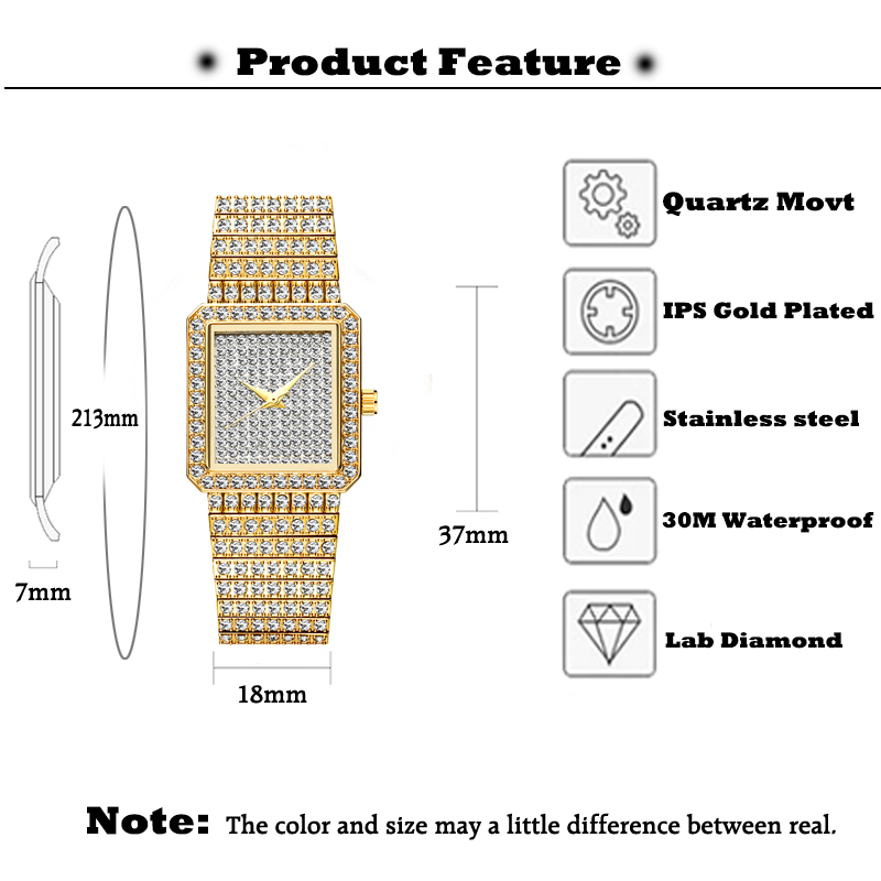 MISSFOX Diamond Watch For Wome - Luxury Watch Brand For Women ulasan dan harga