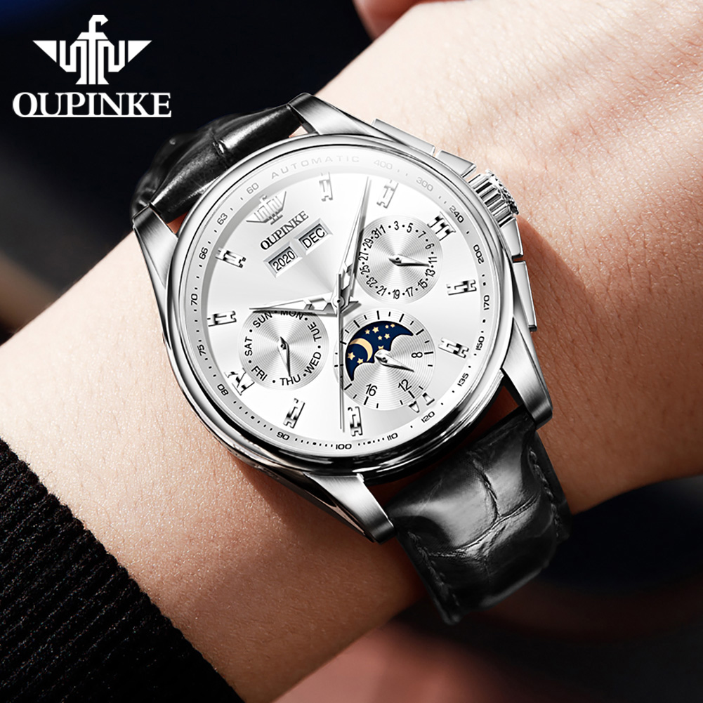 OUPINKE 3189 Men Watch Brand L - Luxury Watch Hd ulasan dan harga