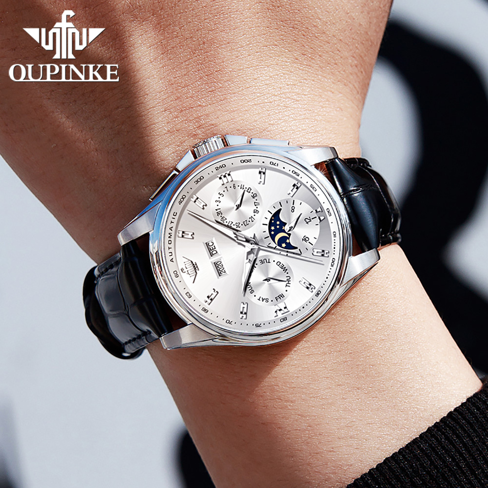 OUPINKE 3189 Men Watch Brand L - Luxury Watch Hd ulasan dan harga