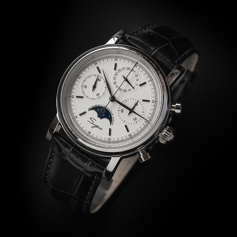 Sugess Men Watch Original Move - Moonphase Complication Watch ulasan dan harga
