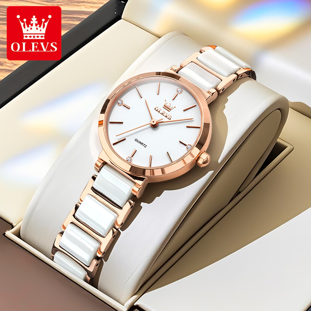 OLEVS Women Watch 5877 Luxury  - Luxury Watch Lady ulasan dan harga