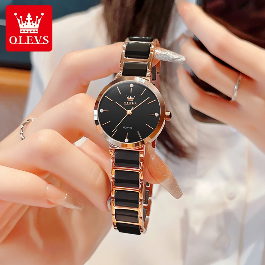 OLEVS Women Watch 5877 Luxury  - Luxury Watch Lady ulasan dan harga