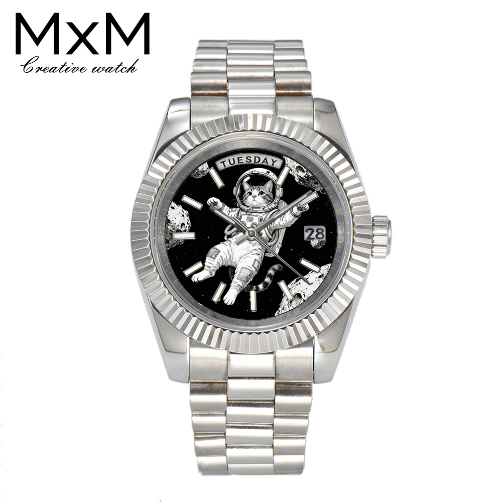 Creative men's watch 40mm/36mm - Sapphire Crystal Display ulasan dan harga