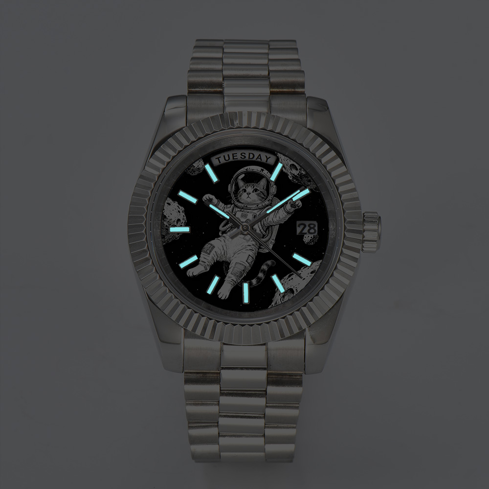 Creative men's watch 40mm/36mm - Sapphire Crystal Display ulasan dan harga