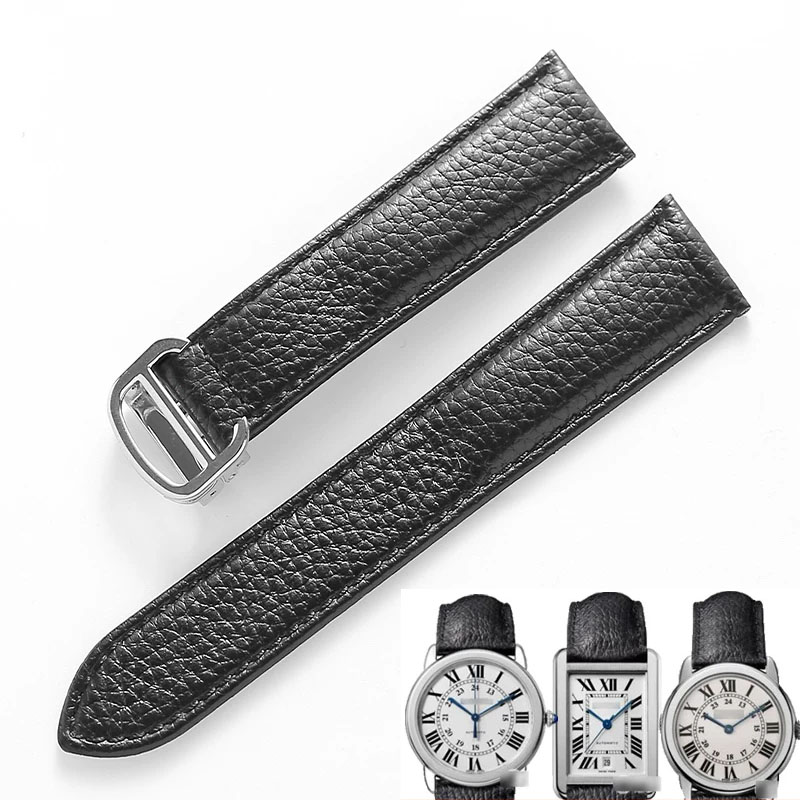 Genuine Leather Watch Strap fo - Luxury Watch Engraving ulasan dan harga