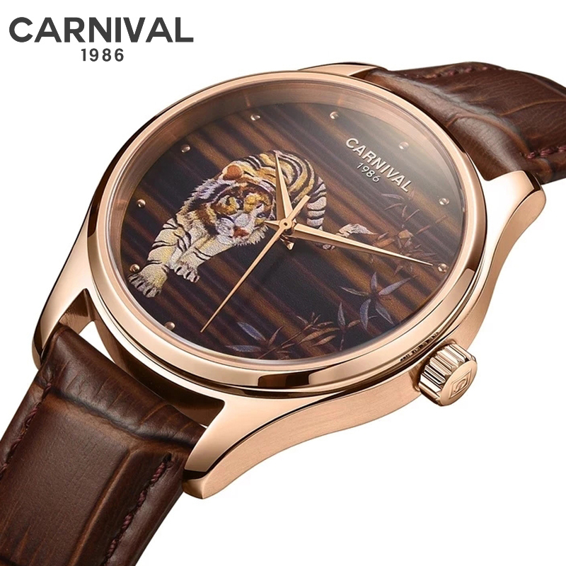 CARNIVAL Zodiac Tiger Series L - Zodiac Luxury Watch ulasan dan harga