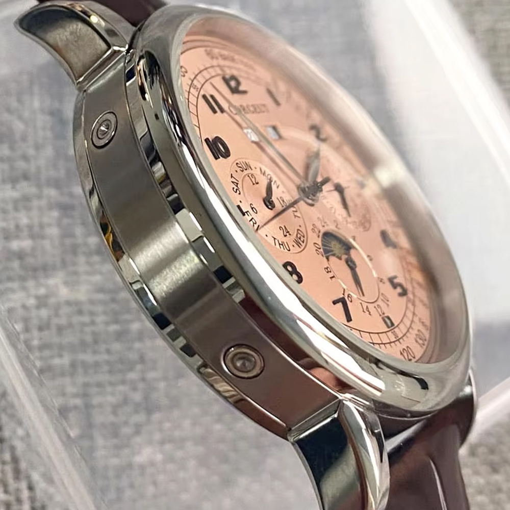 Men ST1655 Movement Moon Phase - Sapphire Crystal Display ulasan dan harga