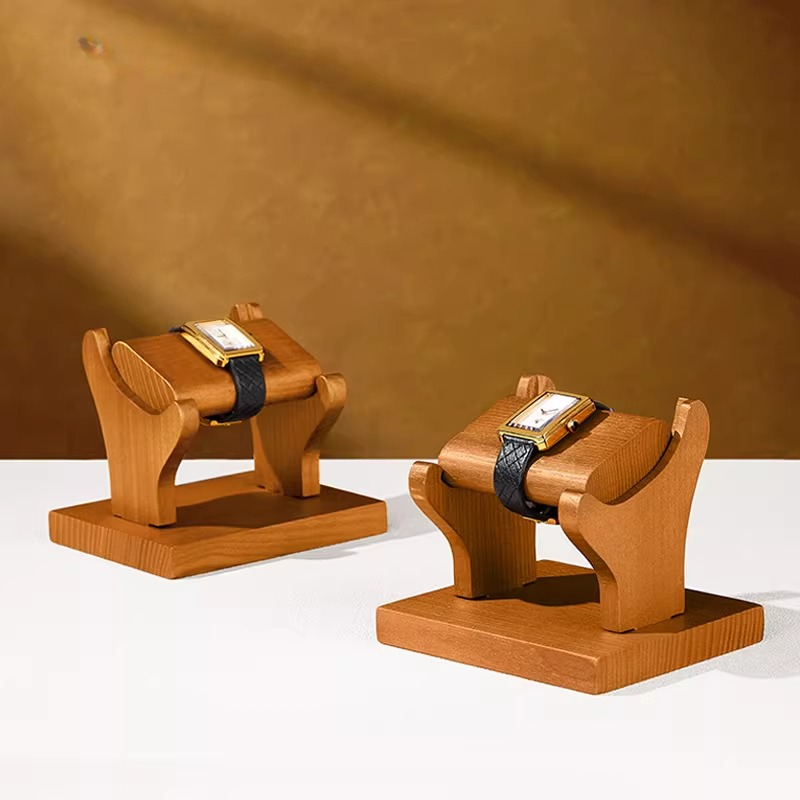 Luxury Solid Wood Watch Displa - Luxury Watch Stand ulasan dan harga