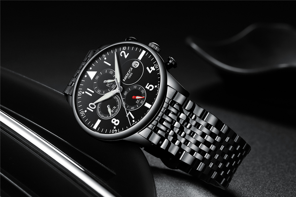 NIBOSI Fashion Mens Watches To - Luxury Watch Wallpaper ulasan dan harga