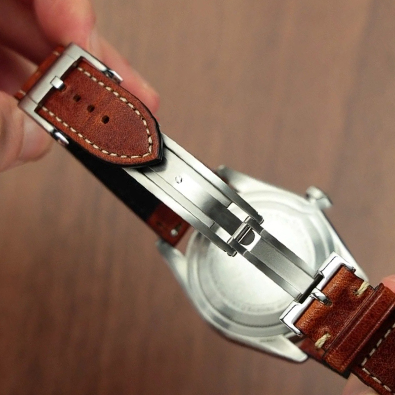 NEW Luxury Deployant Clasp 16m - Luxury Watch Leather ulasan dan harga
