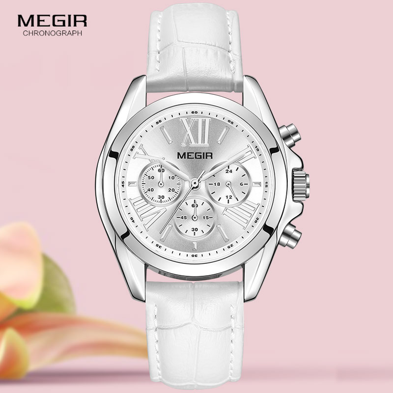 MEGIR2019 New Luxury Leather W - Luxury Watch Brand For Women ulasan dan harga