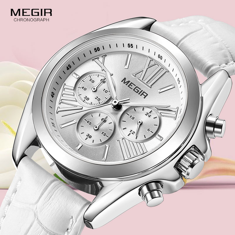 MEGIR2019 New Luxury Leather W - Luxury Watch Brand For Women ulasan dan harga