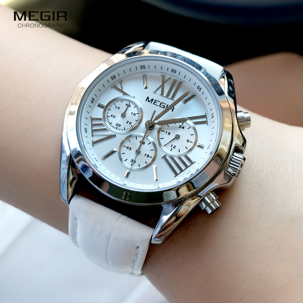 MEGIR2019 New Luxury Leather W - Luxury Watch Brand For Women ulasan dan harga