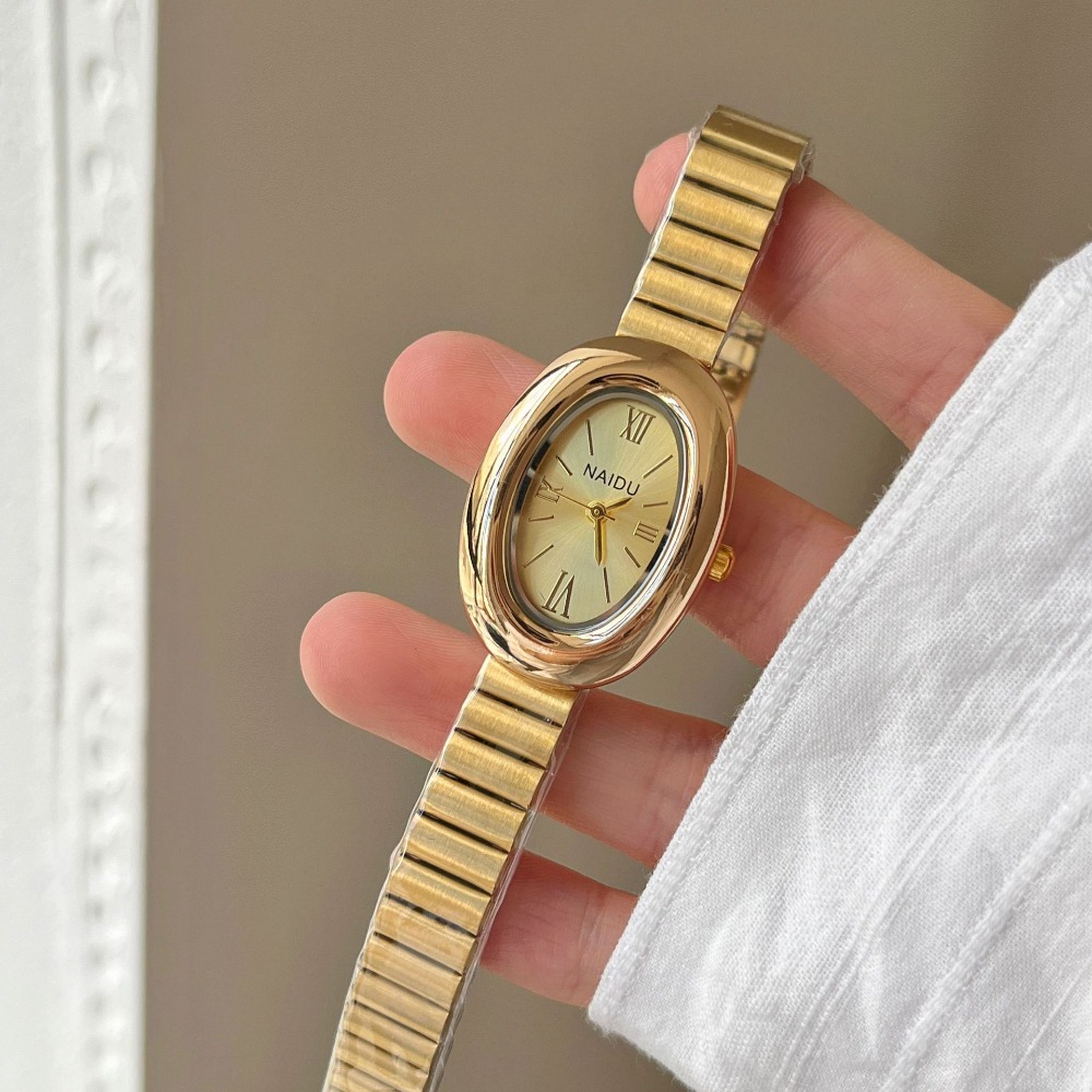 Luxury Brand Gold Oval Women Q - Luxury Watch Lady ulasan dan harga