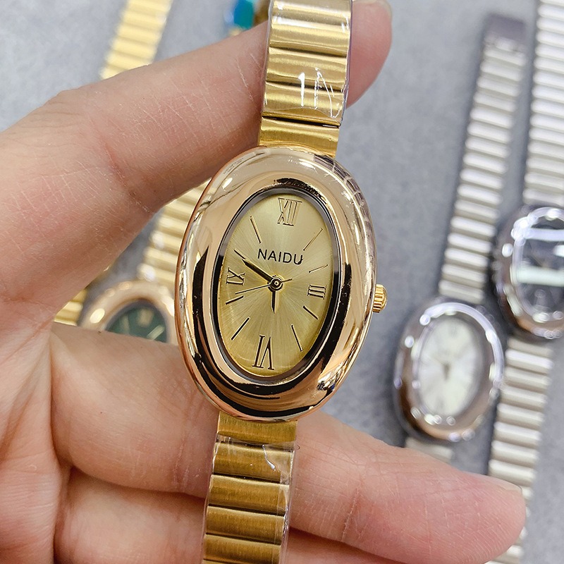 Luxury Brand Gold Oval Women Q - Luxury Watch Lady ulasan dan harga