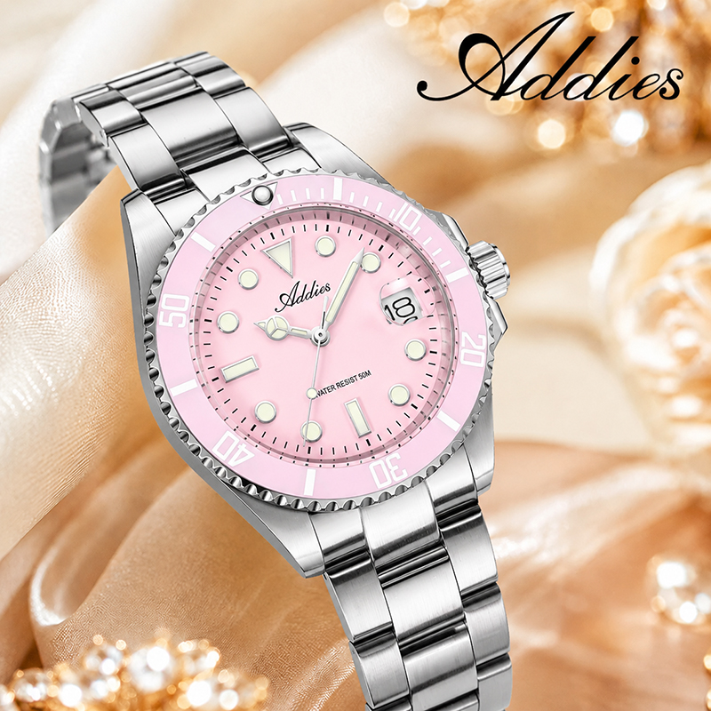 ADDIES 36mm 50m Waterproof Wom - Luxury Watch Brand For Women ulasan dan harga