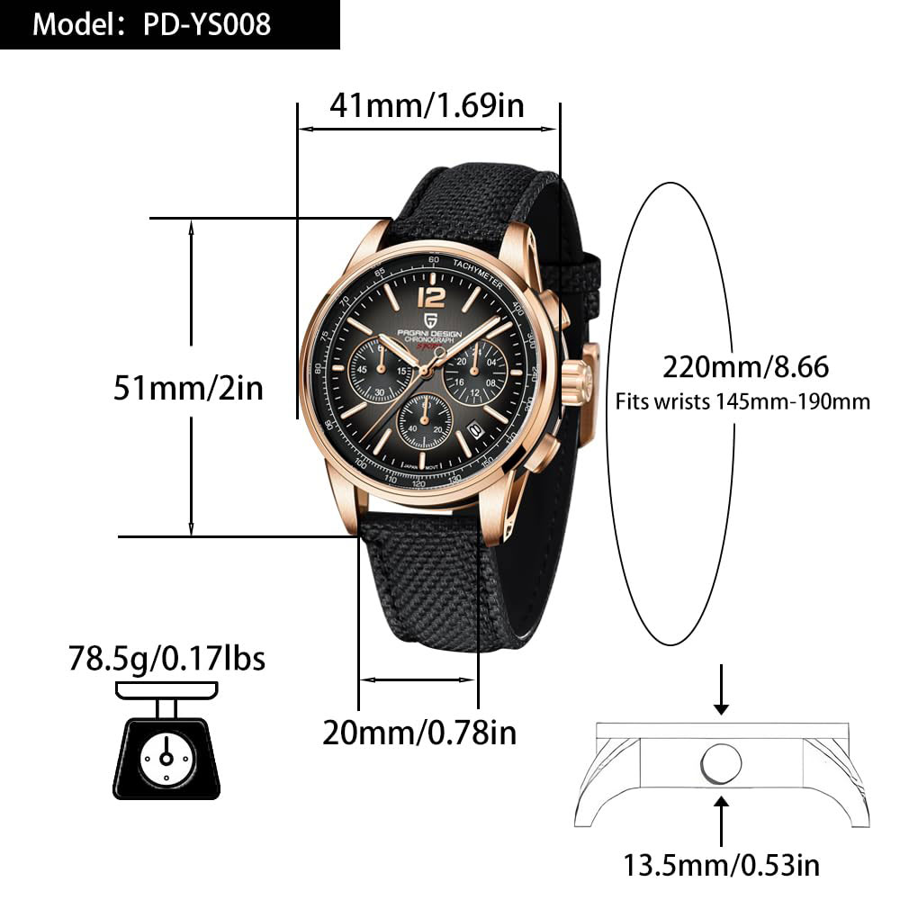 PAGANI DESIGN New Mens Watch 4 - Luxury Watch Wallpaper ulasan dan harga