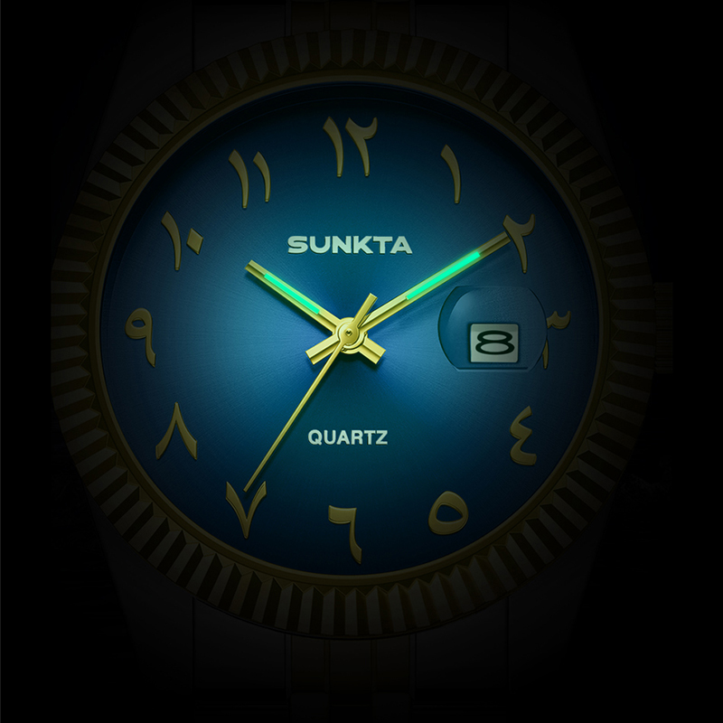 SUNKTA Top Brand Luxury Women' - Luxury Watch With Arabic Numerals ulasan dan harga