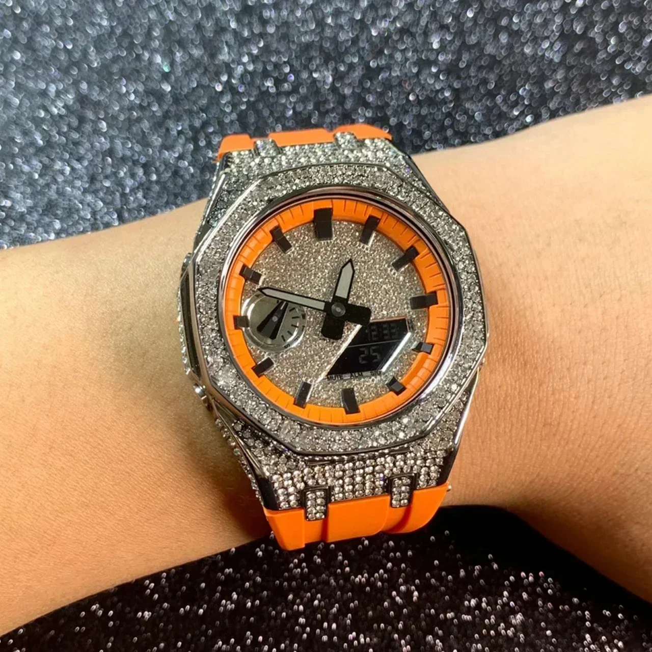 Luxury Diamond Watch Dial For  - Luxury Watch Repair ulasan dan harga