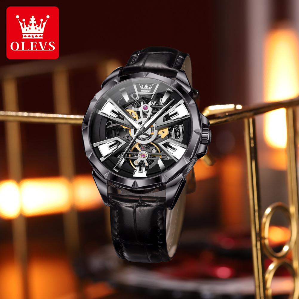 OLEVS 7051 Fashion Men's Watch - Luxury Watch Hd ulasan dan harga