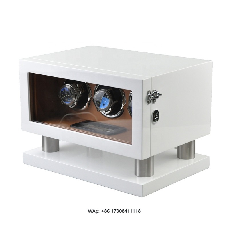 White Brown Leather Controller - Luxury Watch Leather ulasan dan harga