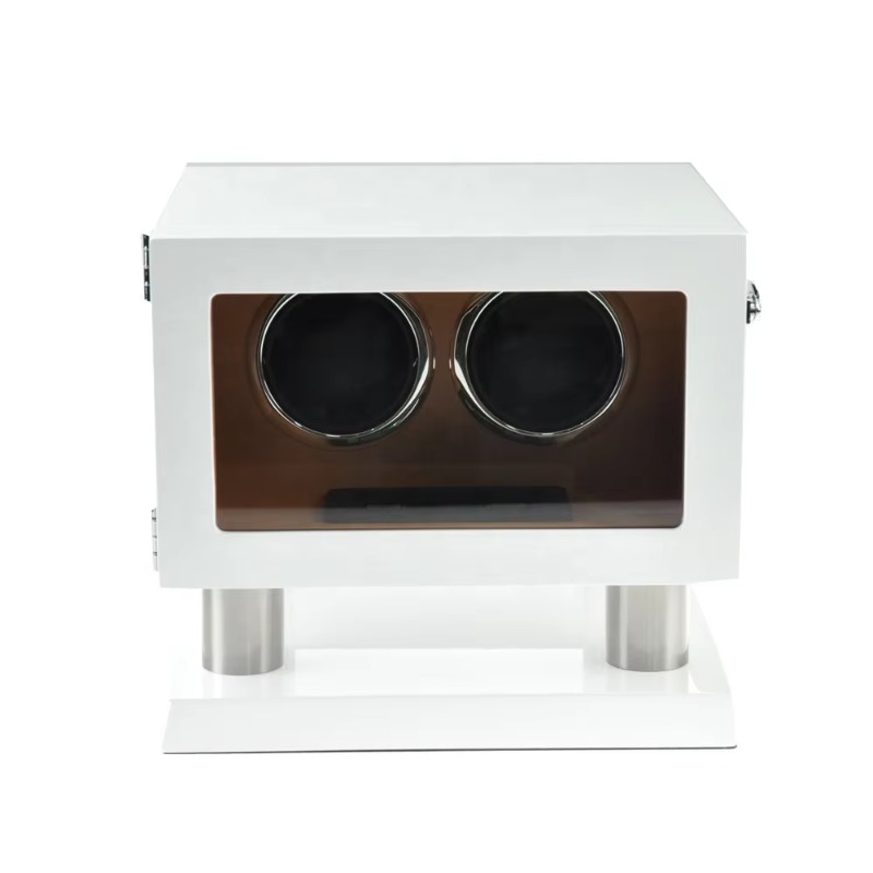 White Brown Leather Controller - Luxury Watch Leather ulasan dan harga