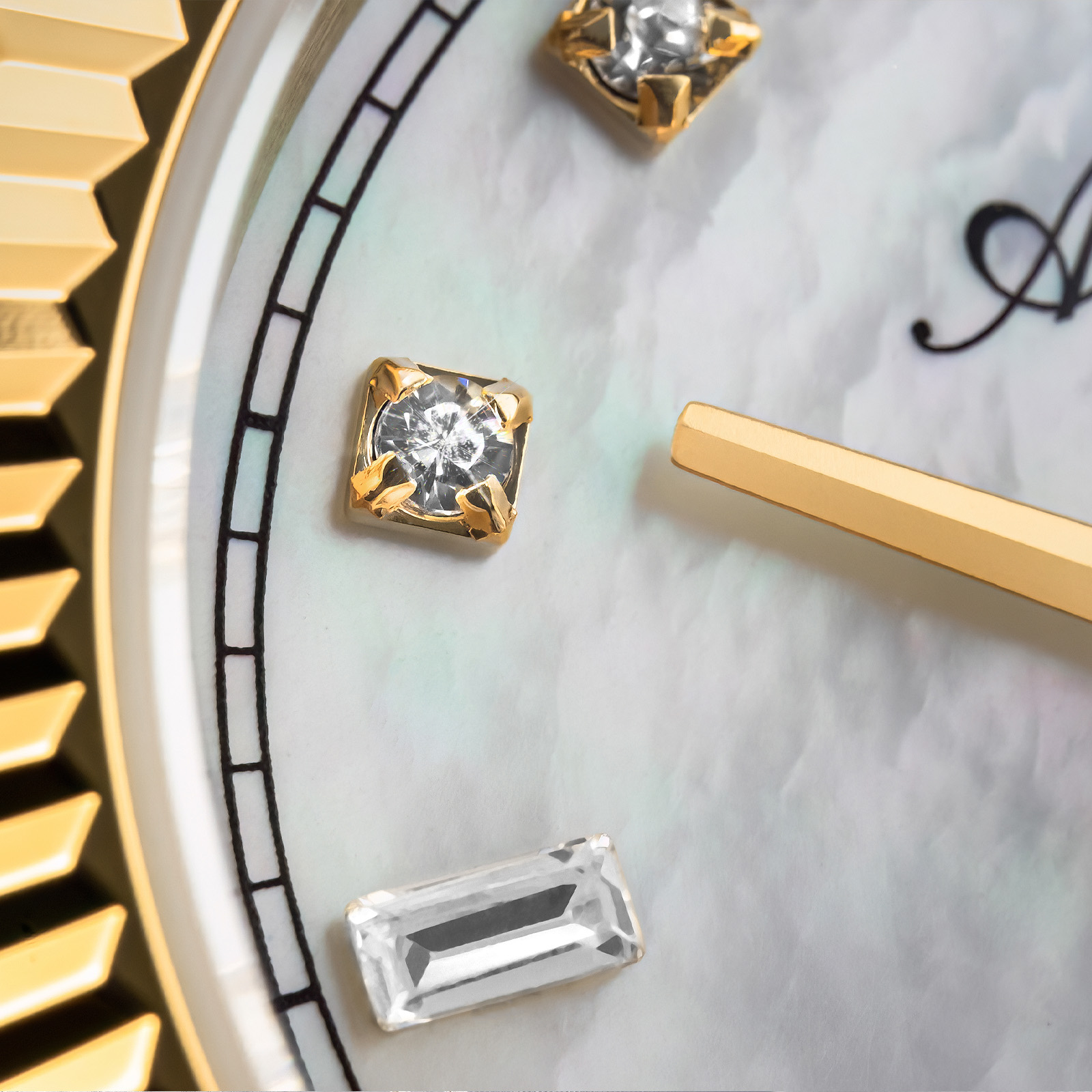 ADDIES Stainless Steel Date Di - Sapphire Crystal Display ulasan dan harga