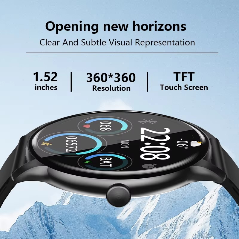 2025 New Smart Watch Heart Rat - Gmt Dual Timezone Watch ulasan dan harga