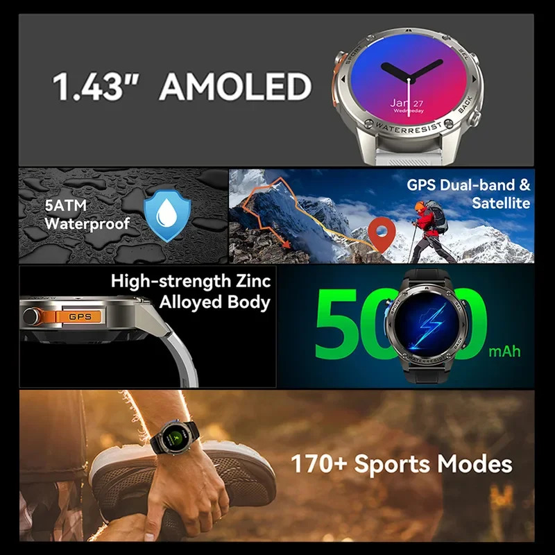 Luxury Smartwatches Male Fitne - Luxury Watch Hd ulasan dan harga