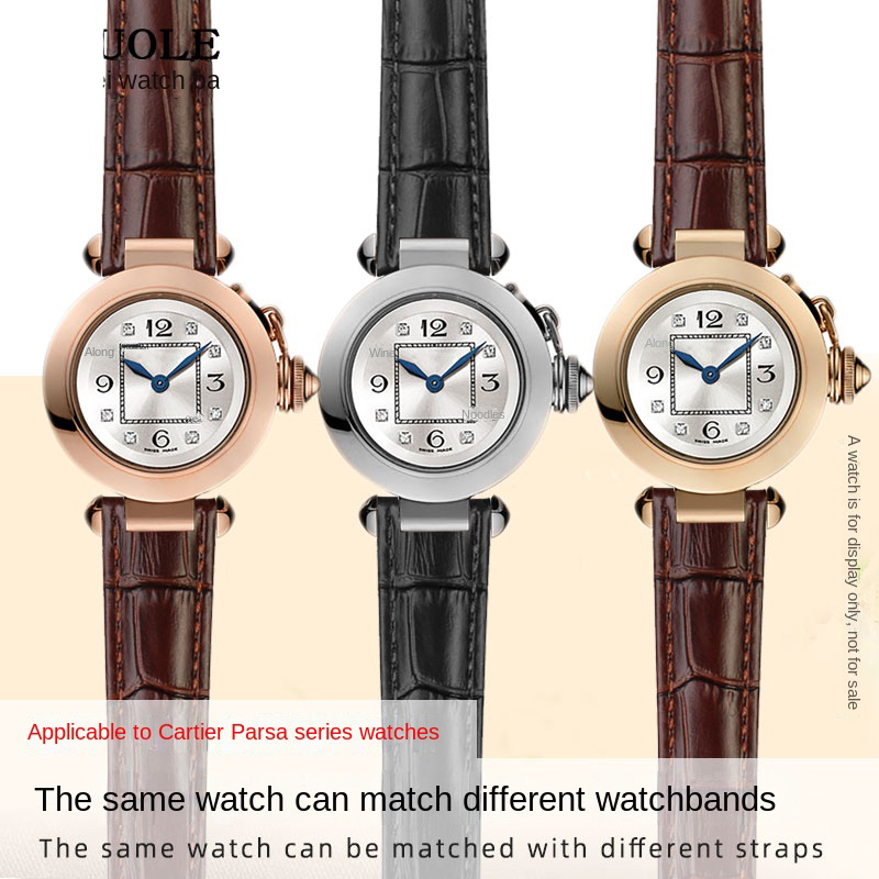 Cow Leather Watch Strap For Ca - Luxury Watch Engraving ulasan dan harga