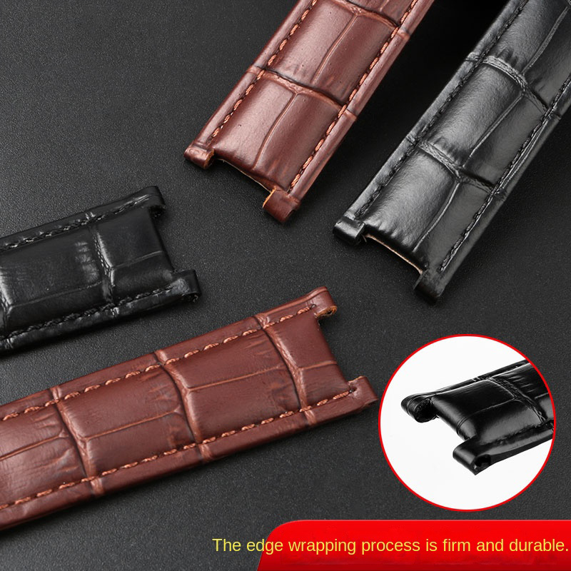 Cow Leather Watch Strap For Ca - Luxury Watch Engraving ulasan dan harga