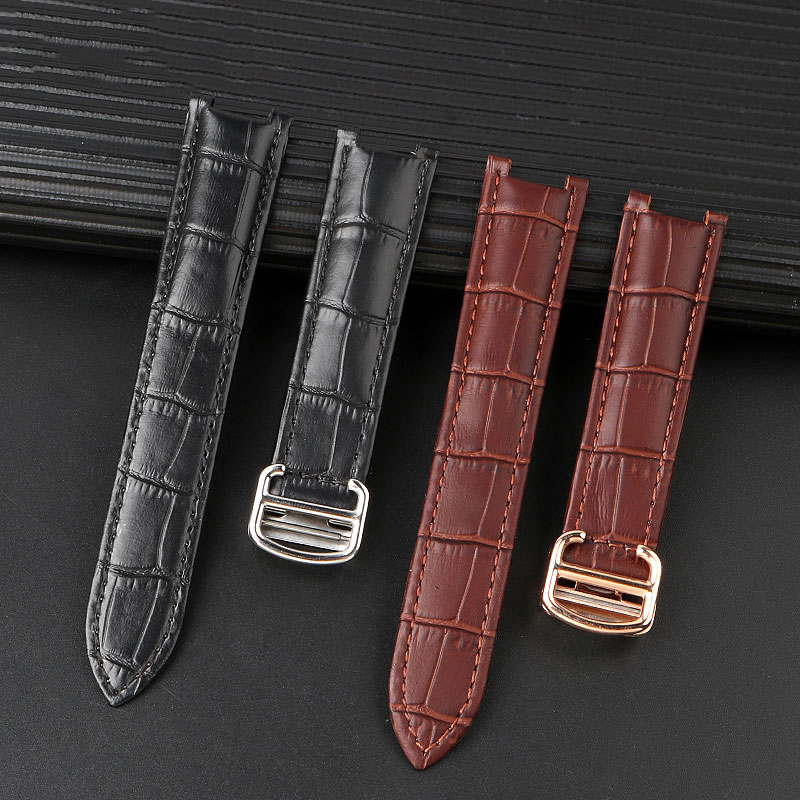 Cow Leather Watch Strap For Ca - Luxury Watch Engraving ulasan dan harga