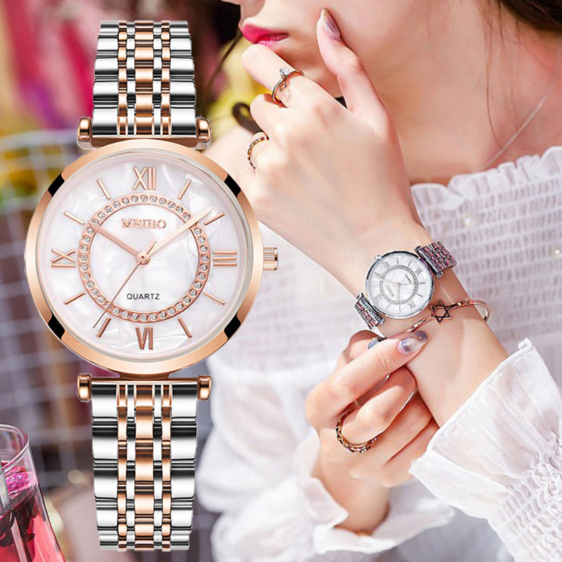 Luxury Crystal Women Bracelet  - Luxury Watch Brand For Women ulasan dan harga