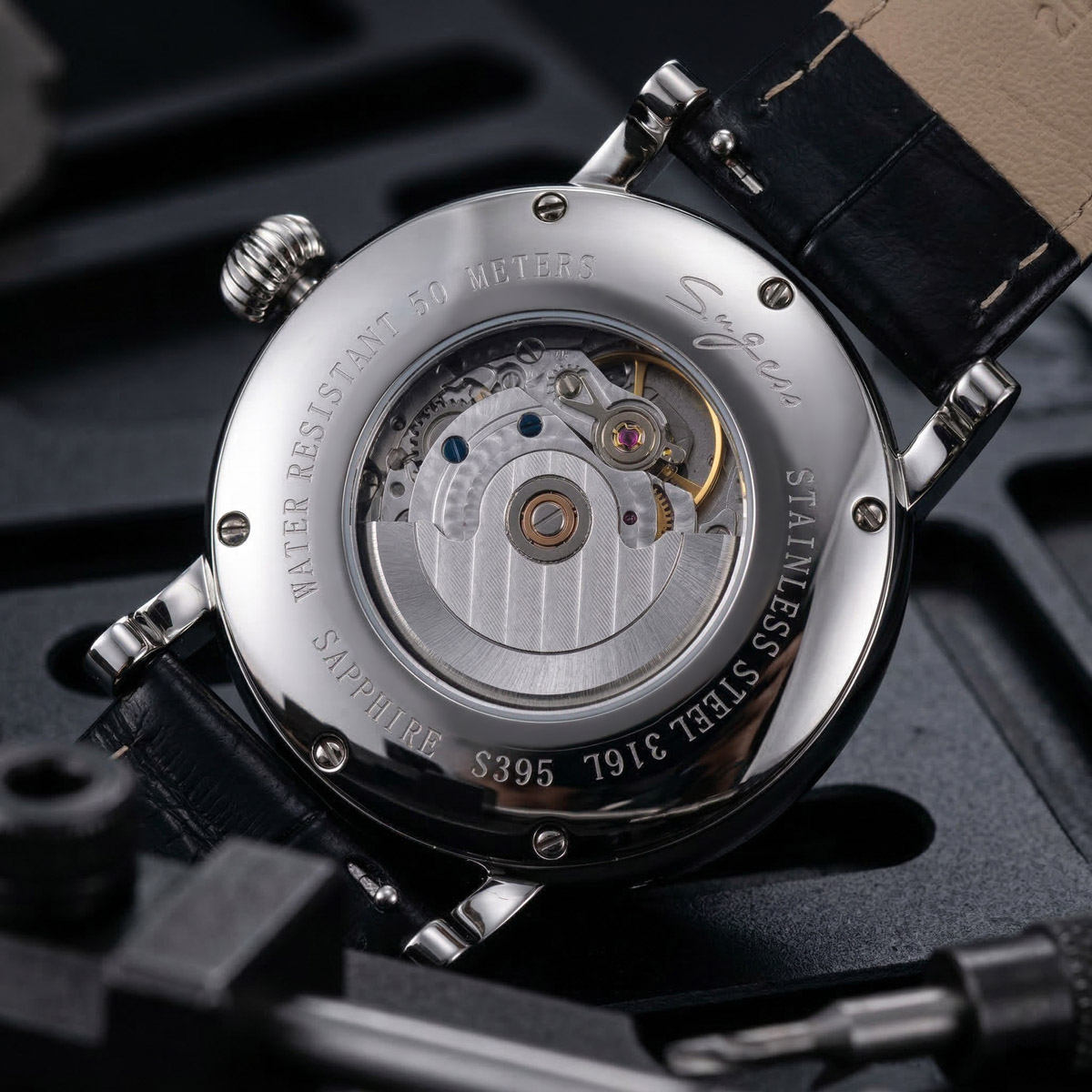 Sugess Watches for Men Automat - Moonphase Complication Watch ulasan dan harga